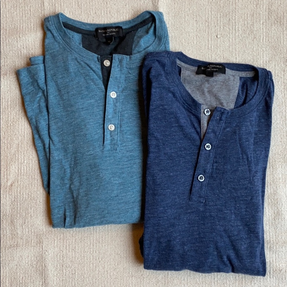 men’s long sleeve henley’s